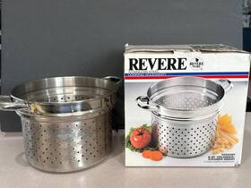 3500487 Revere Stainless 1993 8 Quart Colander/steamer Insert