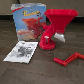 Rigamonti Velox Art66 The Italian Tomato Press Food Mill Nice - Complete W Box