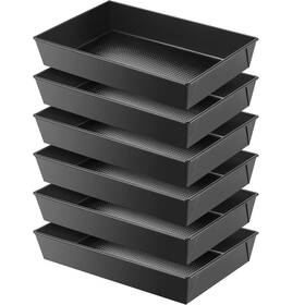 Oyh-rimcereal-1180 Rimcereal 6 Pcs Detroit Style Pizza Pan 10 X 14 2.36 Inch Non Stick Rectangle Deep Pi