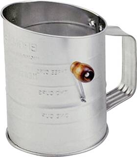 Rmg-fsb3 Rocky Mountain Goods Flour Sifter For Baking - Classic Grandma Style 3 Cup Stainless Steel Rmg-fsb3 Rocky Mountain Goods Flour Sifter For Baking - Classic Grandma Style 3 Cup Stainless Steel