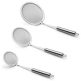 Ks-69 Rollmoss Fine Mesh Fat Skimmer Spoon Hot Pot Separator Strainer With Long Handle