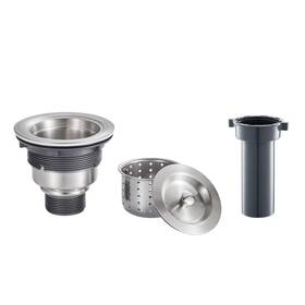 Rovogo 665268101113 3-1/2-inch Kitchen Sink Drain Stainless Steel Removable Deep Basket Strainer
