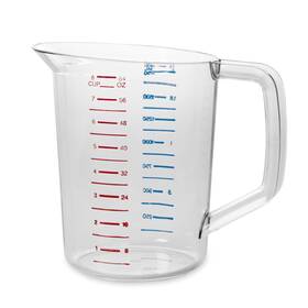 Fg321700clr Rubbermaid Commercial Products Bouncer Clear Measuring Cup 2 Qt Fg321700clr Rubbermaid Commercial Products Bouncer Clear Measuring Cup 2 Qt
