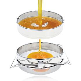 Rural365 811498039126 Honey Filter 2 Piece - Extractor Equipment Bucket Strainer Hone