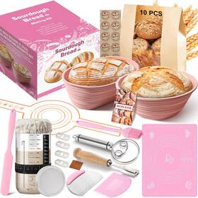 B0fh6s3p4y Rytoxilo Sourdough Starter Kit 15 Pcs Sour Dough Bread Baking Supplies For Begi