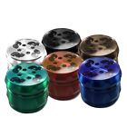Sbt01063 Smizzle Clear Top Herb Drum Grinder With Pollen Catcher Sbt01063 Smizzle Clear Top Herb Drum Grinder With Pollen Catcher