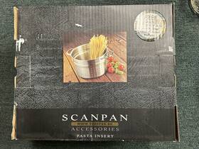 26158000 Scanpan New Stanless Steel Pasta Insert For 6 1/5 Qt/6l Pans. Art #26158000