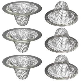 Seatery 791535451558 1.0 Inch Bathroom Sink Drain Strainers 6pcs Hair Catchers For Laundry Mop