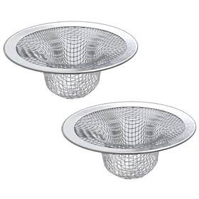 Seatery 791535451565 2.75 Inch Tub Drain Mesh Shower Hair Catcher Bathtub Strainer