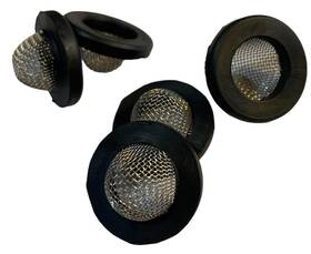381042w Sellerocity 5-pack Inlet Filter Strainer Screens With 3/4 Inch Hose Size Grommet Seal For Pre