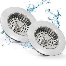 Scbxggl-mg002-us Semour 3 In 1 Kitchen Sink Drain Strainer 304 Stainless Steel Stopper Pop