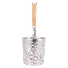16577175846463 Showeroro Stainless Steel Fine Mesh Noodle Strainer With Handle Kitchen Sifter For Cook