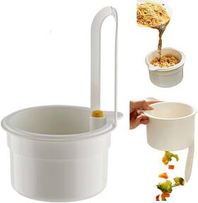 25060502 Sicospi 2025 Self-cleaning Kitchen Sink Food Waste Catcher Faucet Hanging Upgraded