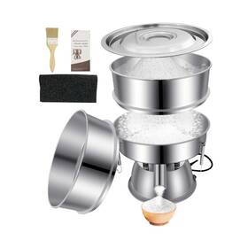 Sidasu 256084997251 Automatic Vibrating Sieve Shaker 40 Mesh 60 Flour Sifter Electri