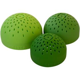 Siftr 060648610622 Green Nesting Can Strainer Mini Colander Set - Space Saving Small Colanders A