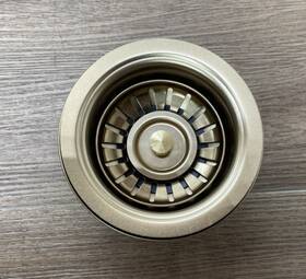 Shbs140mg Signature Hardware Kitchen Sink Basket Strainer - Matte Gold Read Shbs140mg Signature Hardware Kitchen Sink Basket Strainer - Matte Gold Read