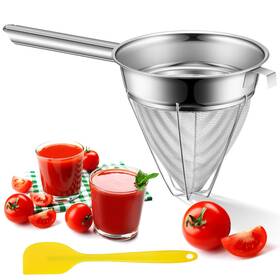 Dui-silifine-45 Silifine Stainless Steel Reinforced Bouillon Strainer Sieve Cone Fine Mesh St
