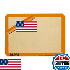 B07cjl5dg4 Silpat Original Silicone Baking Mat Half Sheet Size 11 5/8 X 16 1/2 With Storage