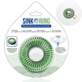 Sink Ring 859995006418 Sinkring The Ultimate Bathroom Drain Protector Hair Catcher/strainer/snare