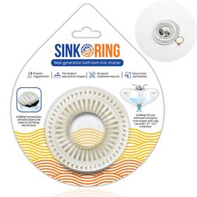 Sink Ring 859995006456 Sinkring The Ultimate Bathroom Drain Protector Hair Catcher/strainer/sna