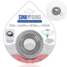 Sr-1903 Sink Ring Bathroom Hair Catcher For Pop-up Drain Sinkring 1.57 Inch Precision Stra