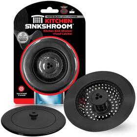 Blkkss692 Sinkshroom Kitchen Clog-free Sink Drain Strainer With Stopper - Blkkss692 Sinkshroom Kitchen Clog-free Sink Drain Strainer With Stopper -