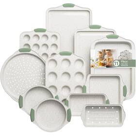 B0f4wxjrmr Slow Slog 11-piece Non-toxic Nonstick Stackable Bakeware Set With Heat-resistan B0f4wxjrmr Slow Slog 11-piece Non-toxic Nonstick Stackable Bakeware Set With Heat-resistan