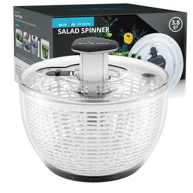 D992 Smile Mom Salad Spinner Small Lettuce Kitchen Gadgets Vegetable Washer High Ef