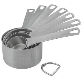 Ycry001 Smithcraft Measuring Cups With 3/4 Cup Set Of 8 Metric C 8cups Siliver