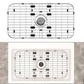 Nks-ypw-31-cf Sofron Sink Grate Grid For Bottom Metal Protectors Kitchen Stainless Steel Bas