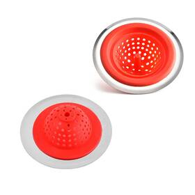 Soogree 734914850436 Kitchen Sink Drain Strainer 2pcs Silicone Stopper Filter Plugs St