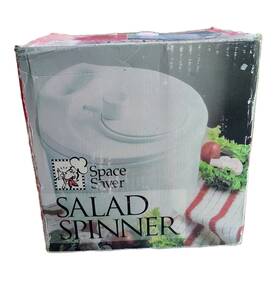 Bs-101 Space Saver Vintage Salad Spinner New Old Stock Damaged Box Kitchen Accessories