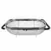 Ss-b175 Uskitchensupply U.s Kitchen Supply Premium Quality Over The Sink Stainless Steel Oval With 6 848849011166