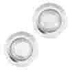 Ss-h211 U.s Kitchen Supply 2 Stainless Steel Micro Perforated Sink Strainers Catch Food 848849011173