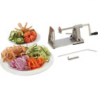 Stainless-steel-vegetable-spiral-slicer Maxam Stainless Steel Vegetable 024409486005