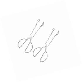 025-03 Strendier Stainless Steel Food Tongs Heavy Duty Kitchen Clip Clamp For Bbq Barbec