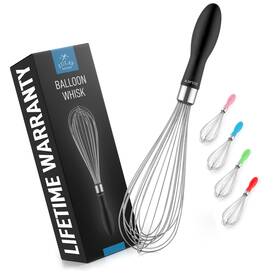 Strendier 195702019440 Zulay Kitchen Stainless Steel Balloon Whisk 11 Inch Durable Wire W Strendier 195702019440 Zulay Kitchen Stainless Steel Balloon Whisk 11 Inch Durable Wire W