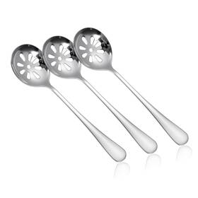 Juydt67re Strendier 694800 1 3pcs Slotted Spoon Stainless Steel Serving Spoons For Cook Inch