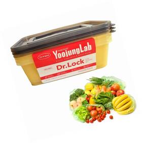 Strendier 809909370007 Dr.lock 23.6 Oz - 3ea Soup And Salad Food Storage Containers Keeps Fruits Ve