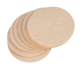 Kna127 Strendier 100 Pcs No.6 Coffee Filter Moka Pot Paper Disposable Filters