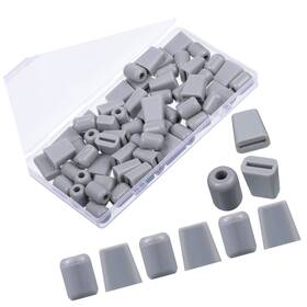Romooa-45 Strendier 30 Pieces Kitchen Sink Rack Feet Grate Grid Rubber Bumpers Protectors Fo