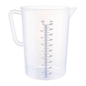 43370020 Sunnex Mti Poly Pro Measuring Cup 2.0l Transparent
