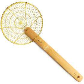 Sunrise 819169018647 Round Brass Spider Strainer/skimmer 7 Inch