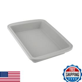 B0cz6fkq96 Sunsetbaby Silicone Baking Dish With Handles Deep Rectangular Bakeware Cake Pan