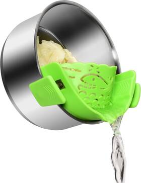 Sunwukin 313115514578 Strain Pot Strainer And Pasta - Adjustable Silicone Clip On Food