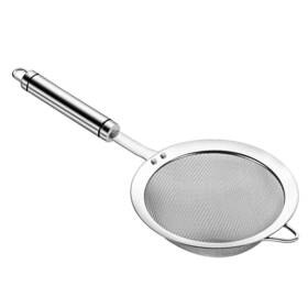 Sunwukin 753510860106 Stainless Steel Fine Mesh Strainers For Kitchen Colanderskimmer With Handle Siev