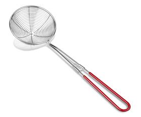 Sunwukin 753510860700 304 Stainless Steel Spider Strainer Skimmer Ladle For Cooking And Frying Kit