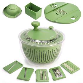 Ls-1082c Susteas Salad Spinner Large Vegetables Wash Bowl Fruits And Herb Lettuce Drye