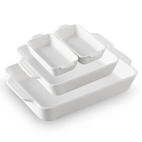 B0fdg7rp89 Sweejar Ceramic Bakeware Set Of 4 Casserole Dishes For Oven Rectangular Baking