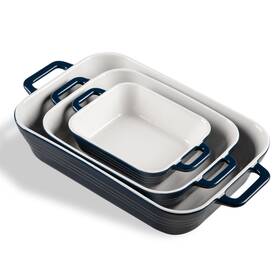B0fskz2wf2 Sweejar Relief Casserole Dishes For Oven Ceramic 9x13 Baking Pans Set Cooki